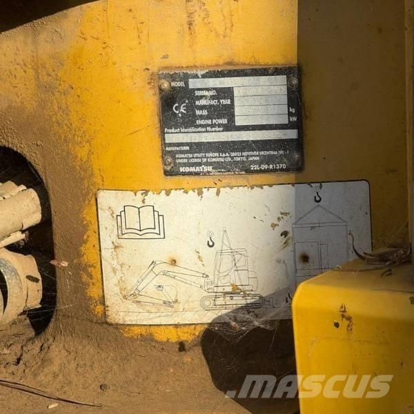 Komatsu PC88MR Midigraafmachines 7t - 12t