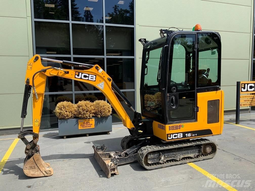 JCB 16 C-1 Minigraafmachines < 7t