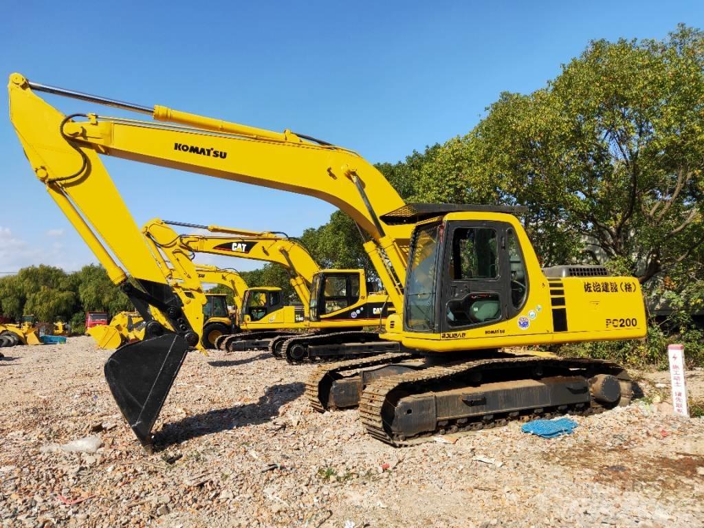 Komatsu PC200-6 Rupsgraafmachines