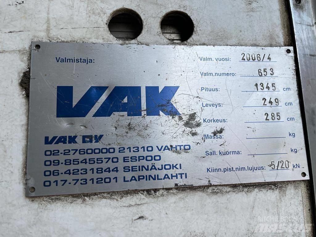 VAK VAK V-5-40 Gesloten opbouw trailers