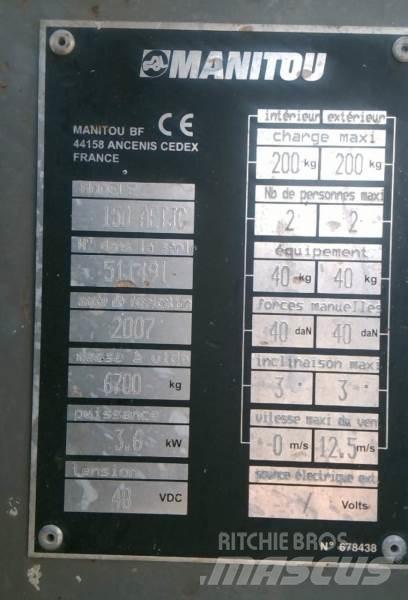 Manitou 150 AETJC Knikarmhoogwerkers