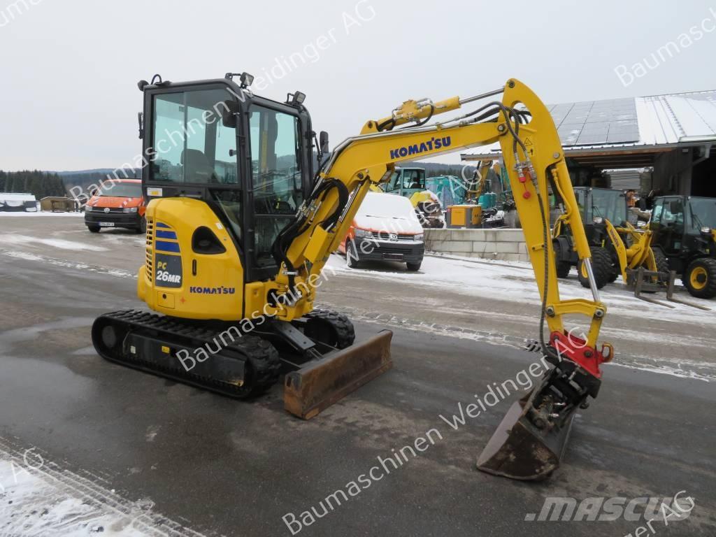 Komatsu PC 26 MR-5 Minigraafmachines < 7t