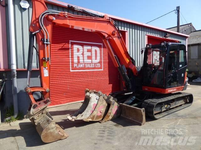 Kubota KX 080-4 Midigraafmachines 7t - 12t