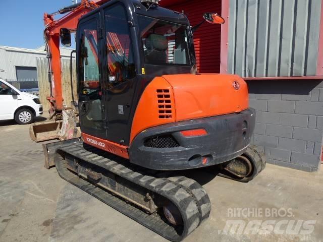 Kubota KX 080-4 Midigraafmachines 7t - 12t