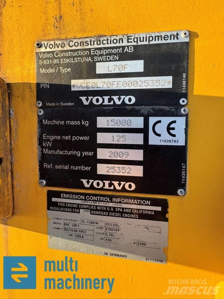 Volvo L 70 F Wielladers