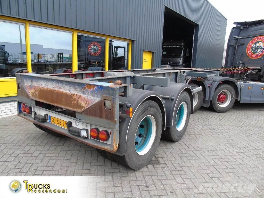  TR'AX 2 AXLE + 20FT Containerchassis