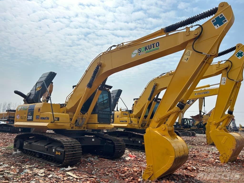 Komatsu PC 200-8 Rupsgraafmachines