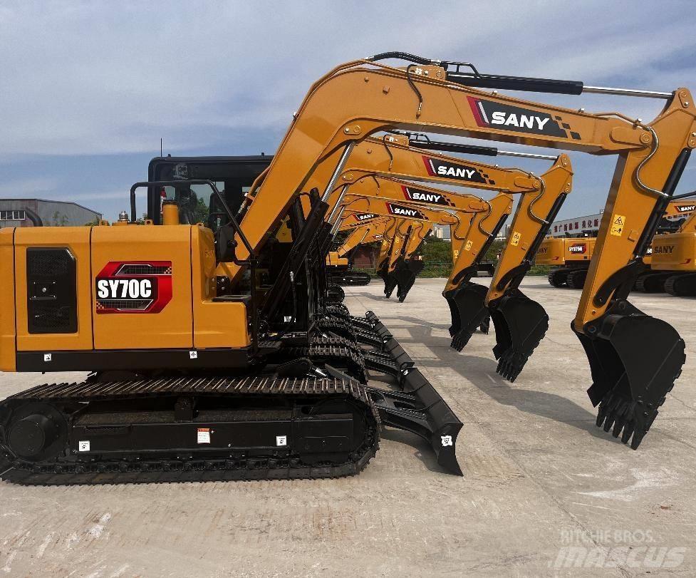 Sany SY 70 C Rupsgraafmachines