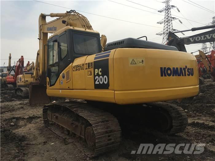 Komatsu PC 200-7 Rupsgraafmachines