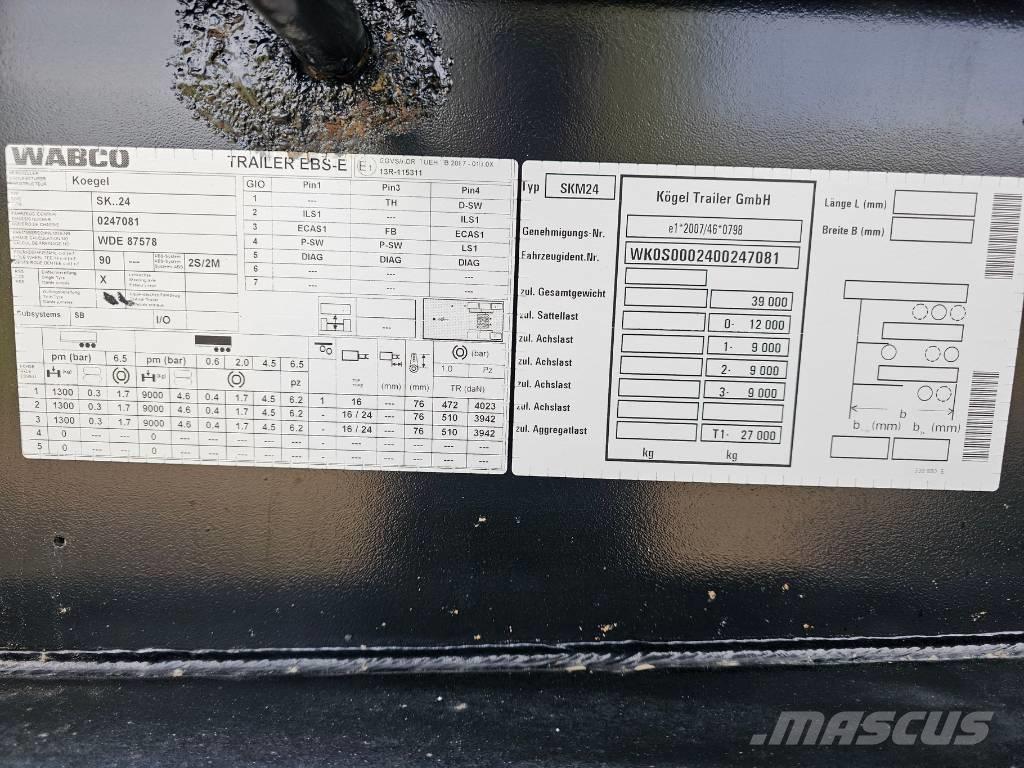 Kögel SKM24 Kippers