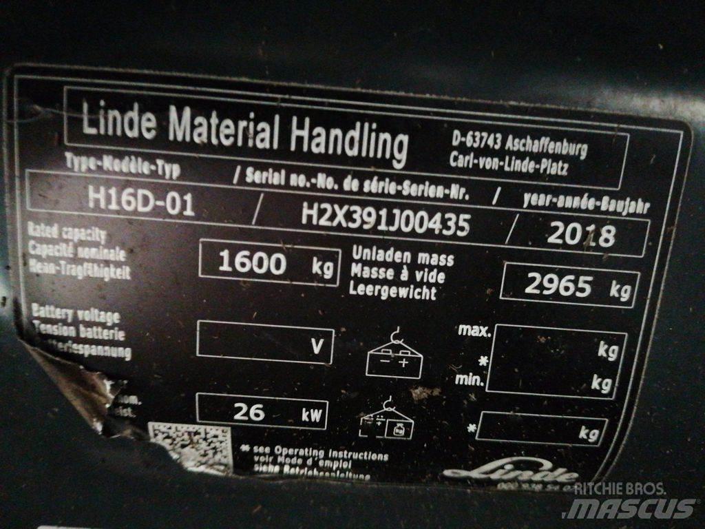 Linde H16D-01 Diesel heftrucks