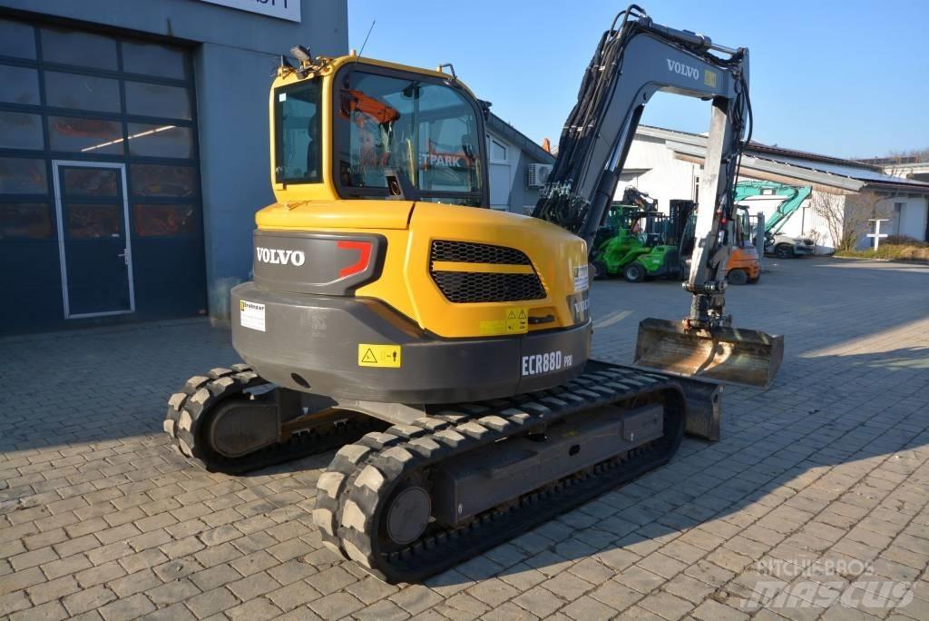 Volvo ECR 88 D Pro Midigraafmachines 7t - 12t