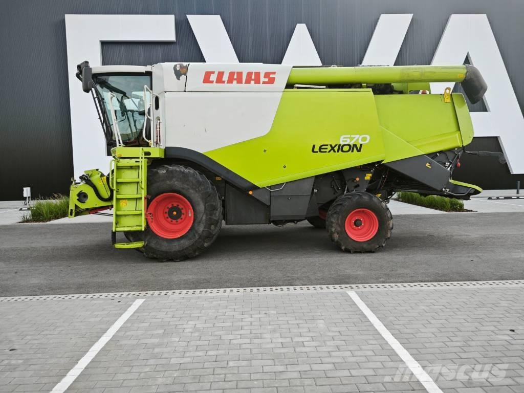 CLAAS Lexion 670 Maaidorsmachines
