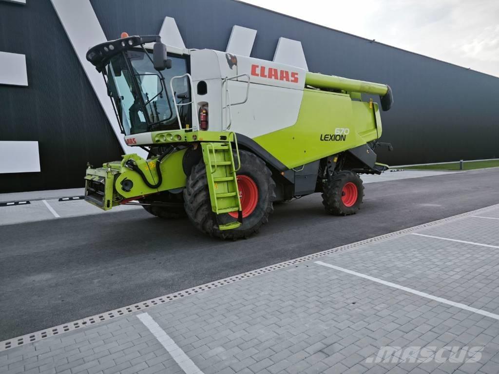 CLAAS Lexion 670 Maaidorsmachines