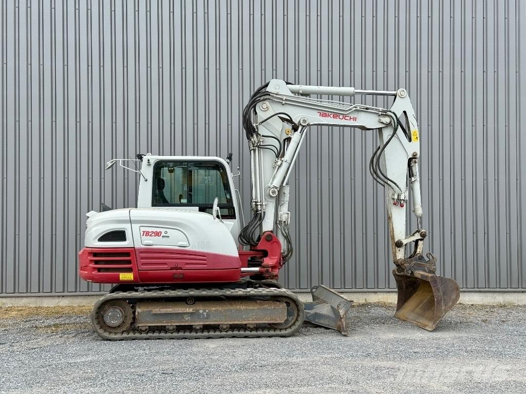 Takeuchi TB 290 Midigraafmachines 7t - 12t