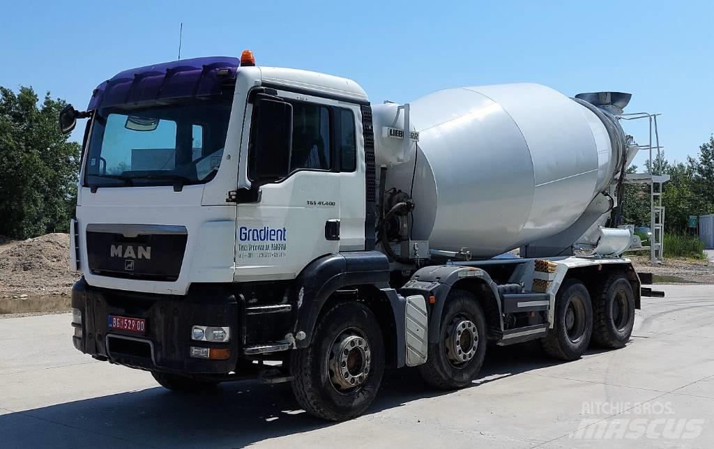 MAN TGS 41.400 Betonmixers en pompen