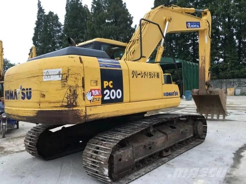 Komatsu PC 200-7 Rupsgraafmachines