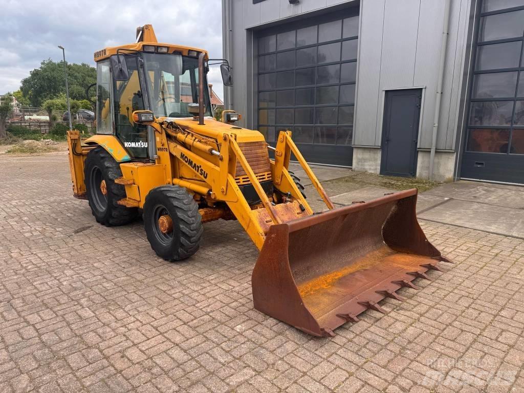 Komatsu WB 97 R-5EO Graaf-laadcombinaties