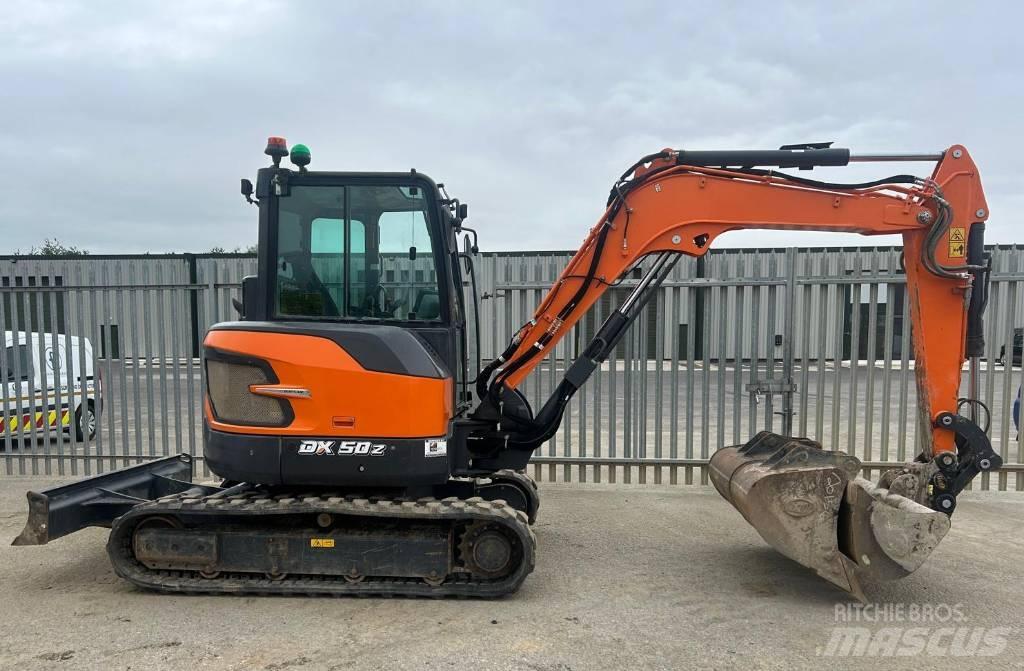 Doosan DX50Z-7 Minigraafmachines < 7t