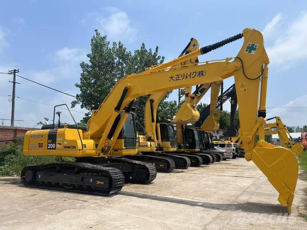 Komatsu PC200-7 Rupsgraafmachines