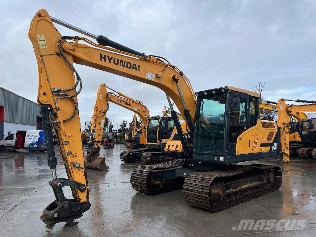 Hyundai HX140L Rupsgraafmachines