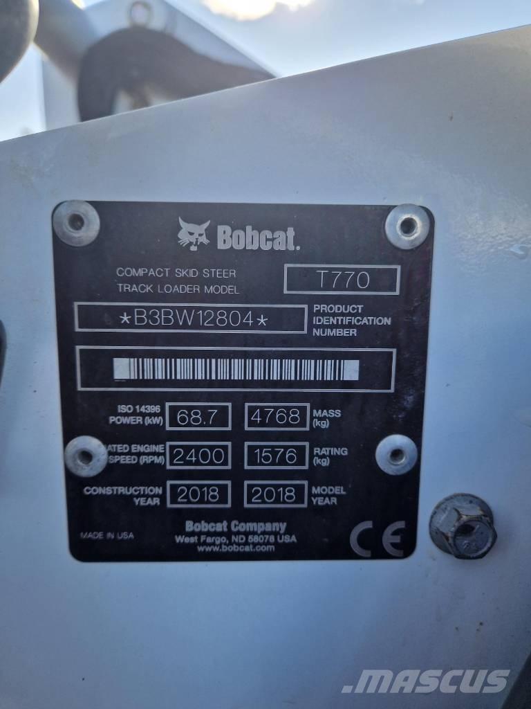 Bobcat T 770 Rupsladers