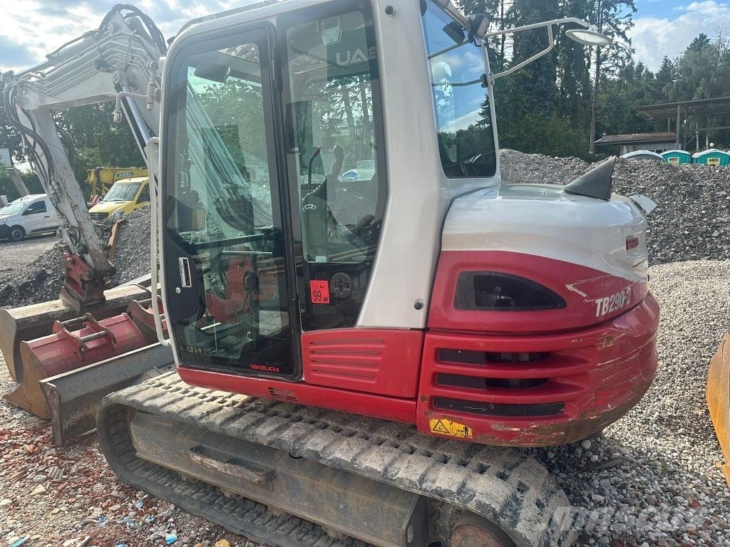 Takeuchi TB 290 Midigraafmachines 7t - 12t