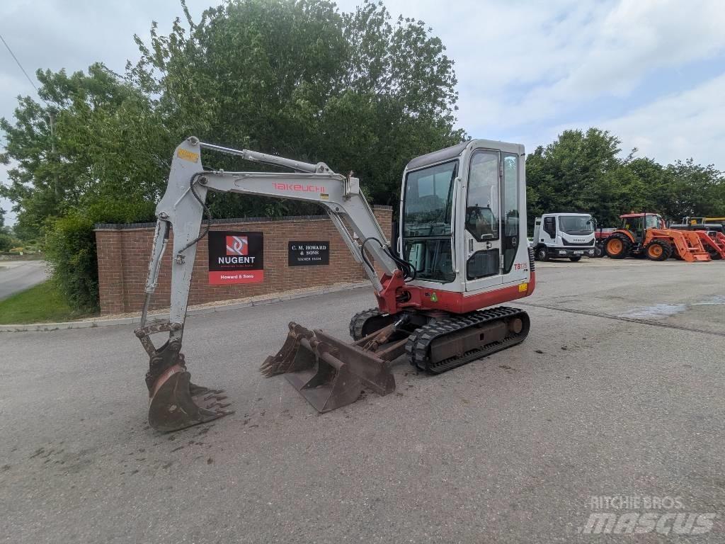 Takeuchi TB 125 Minigraafmachines < 7t