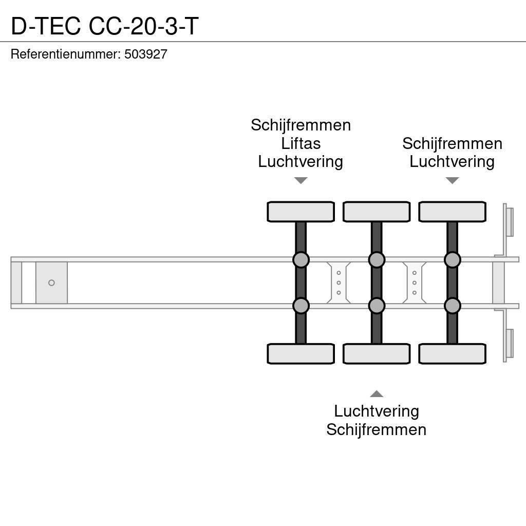 D-tec CC-20-3-T Containerchassis