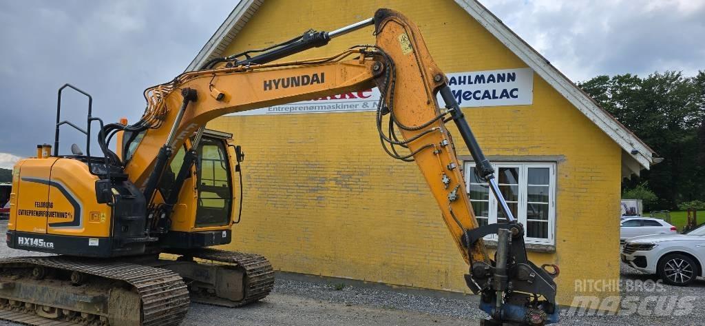 Hyundai HX 145 LCR Rupsgraafmachines