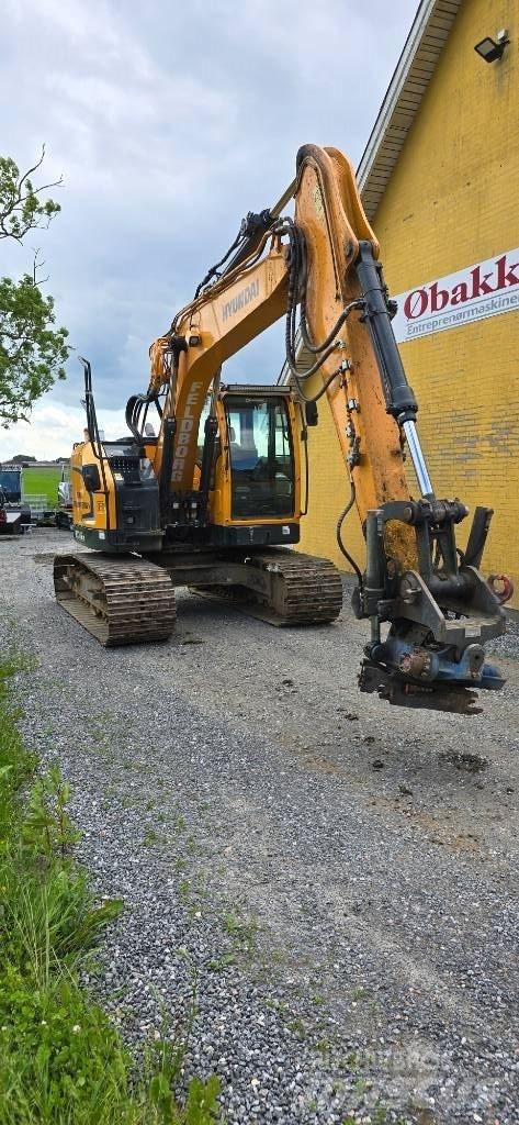 Hyundai HX 145 LCR Rupsgraafmachines