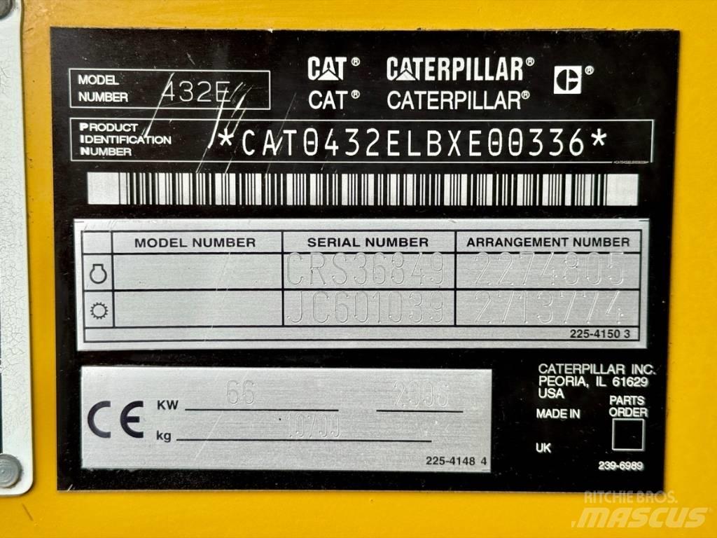 CAT 432 E Graaf-laadcombinaties