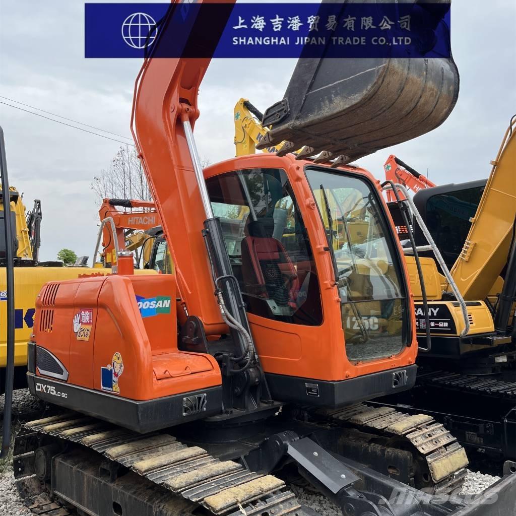 Doosan DX 75 Rupsgraafmachines