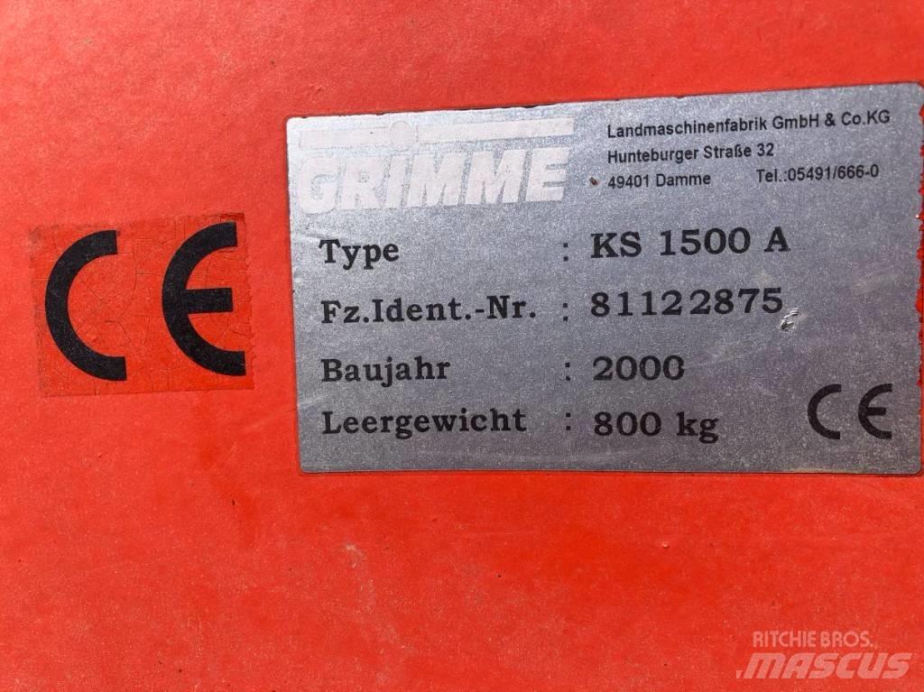 Grimme KS 1500 A Loofklapper