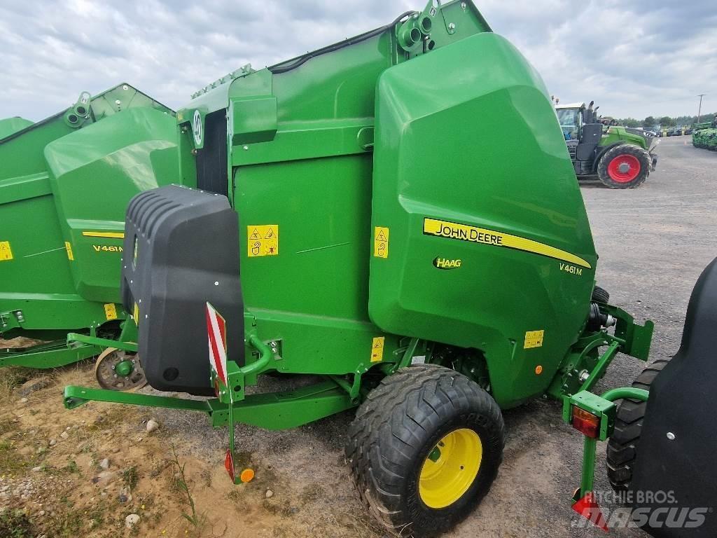 John Deere V461M Ronde-balenpersen