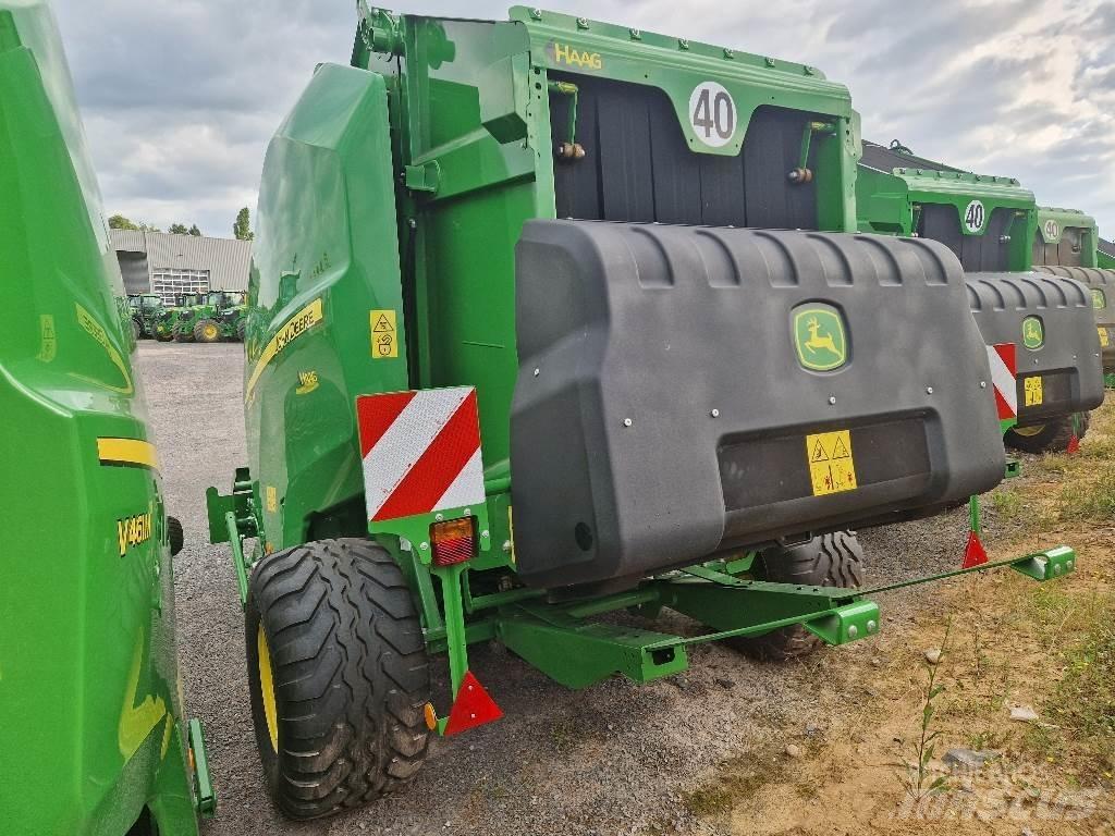 John Deere V461M Ronde-balenpersen