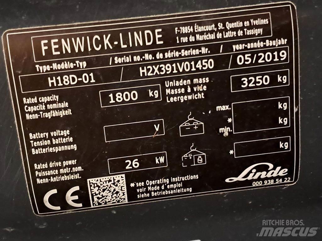 Linde H18D-01 Diesel heftrucks