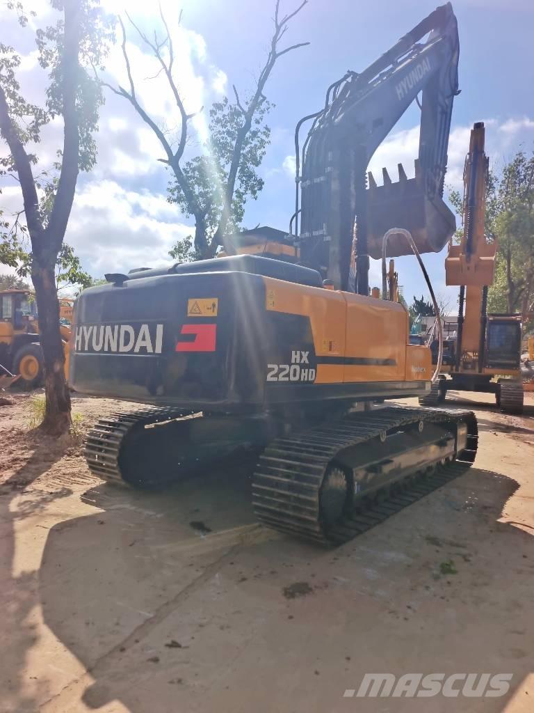 Hyundai HX220HD Rupsgraafmachines