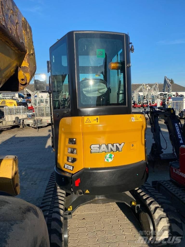 Sany SY 26 U Minigraafmachines < 7t