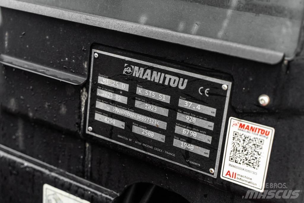 Manitou MI 25 D Diesel heftrucks