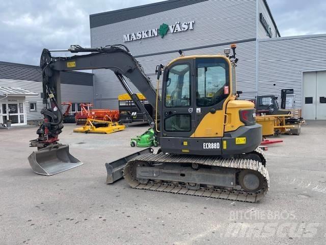 Volvo ECR 88 D Midigraafmachines 7t - 12t
