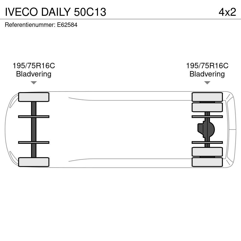 Iveco Daily 50C13 Bestelwagens met open laadbak