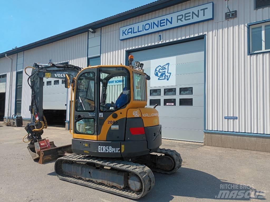 Volvo ECR 58 Minigraafmachines < 7t