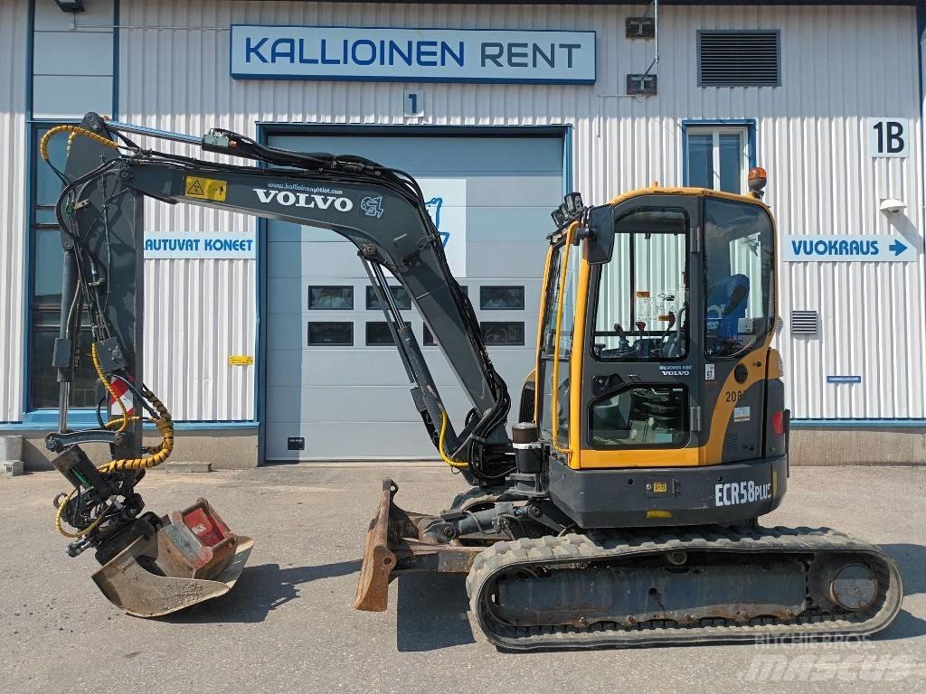 Volvo ECR 58 Minigraafmachines < 7t