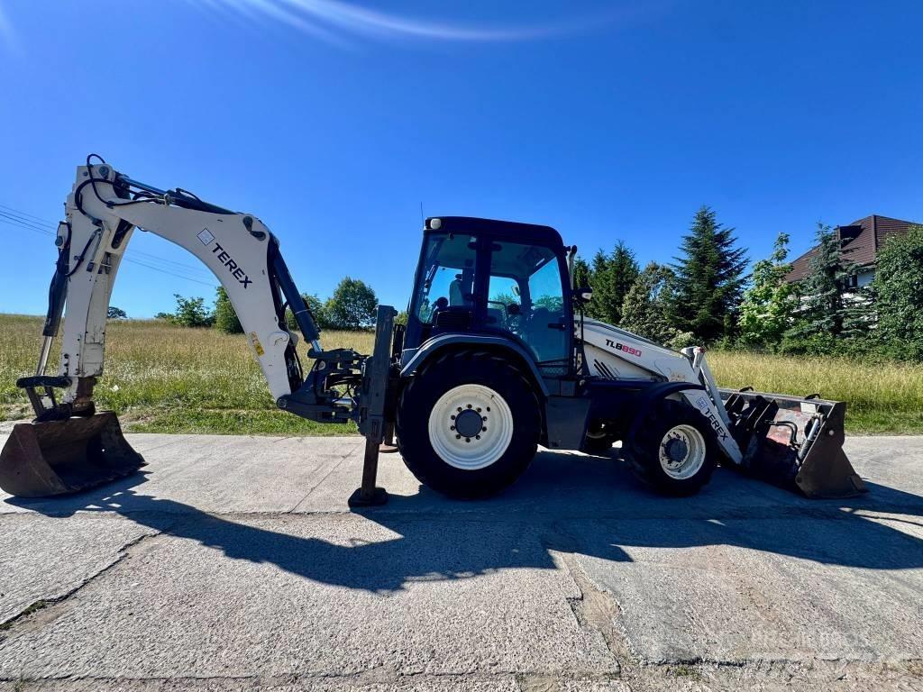 Terex TLB 890 Graaf-laadcombinaties