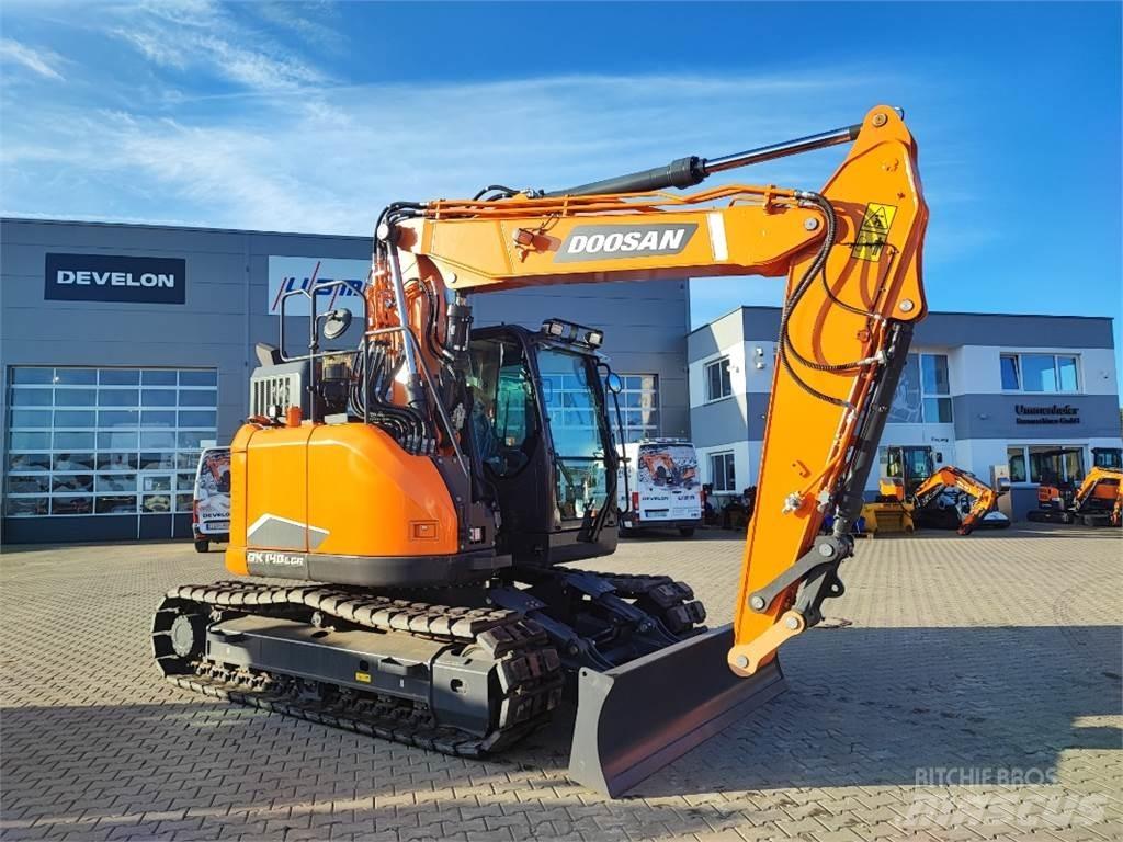 Doosan DX140LCR-7 Rupsgraafmachines