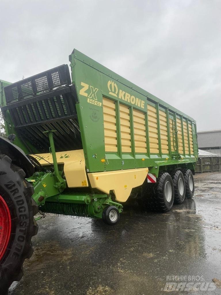 Krone ZX 560 GL Opraapwagens