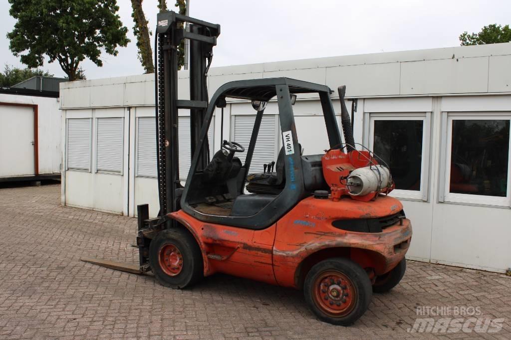 Linde H 45 T-600 LPG heftrucks
