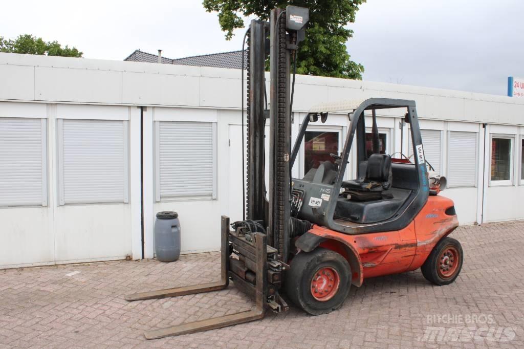 Linde H 45 T-600 LPG heftrucks