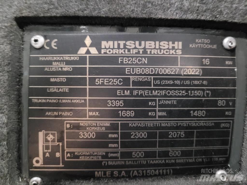 Mitsubishi FB 25 CN Elektrische heftrucks
